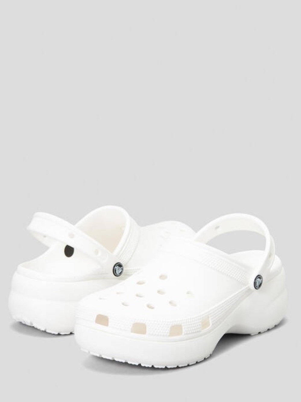 NWT Crocs Classic Platform Clog White